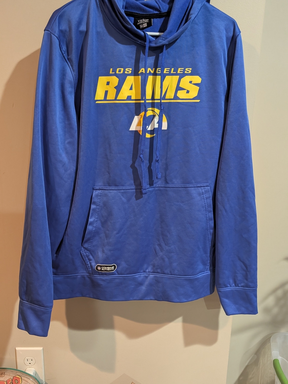 Los Angeles Rams Royal Blue Hoodie - Soft And Like New